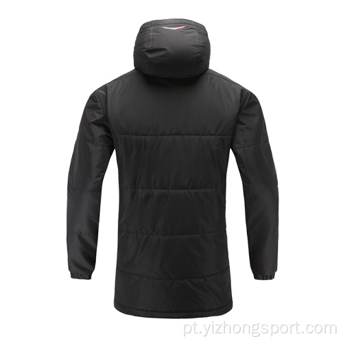 Masculino futebol use zip up moletom preto vermelho